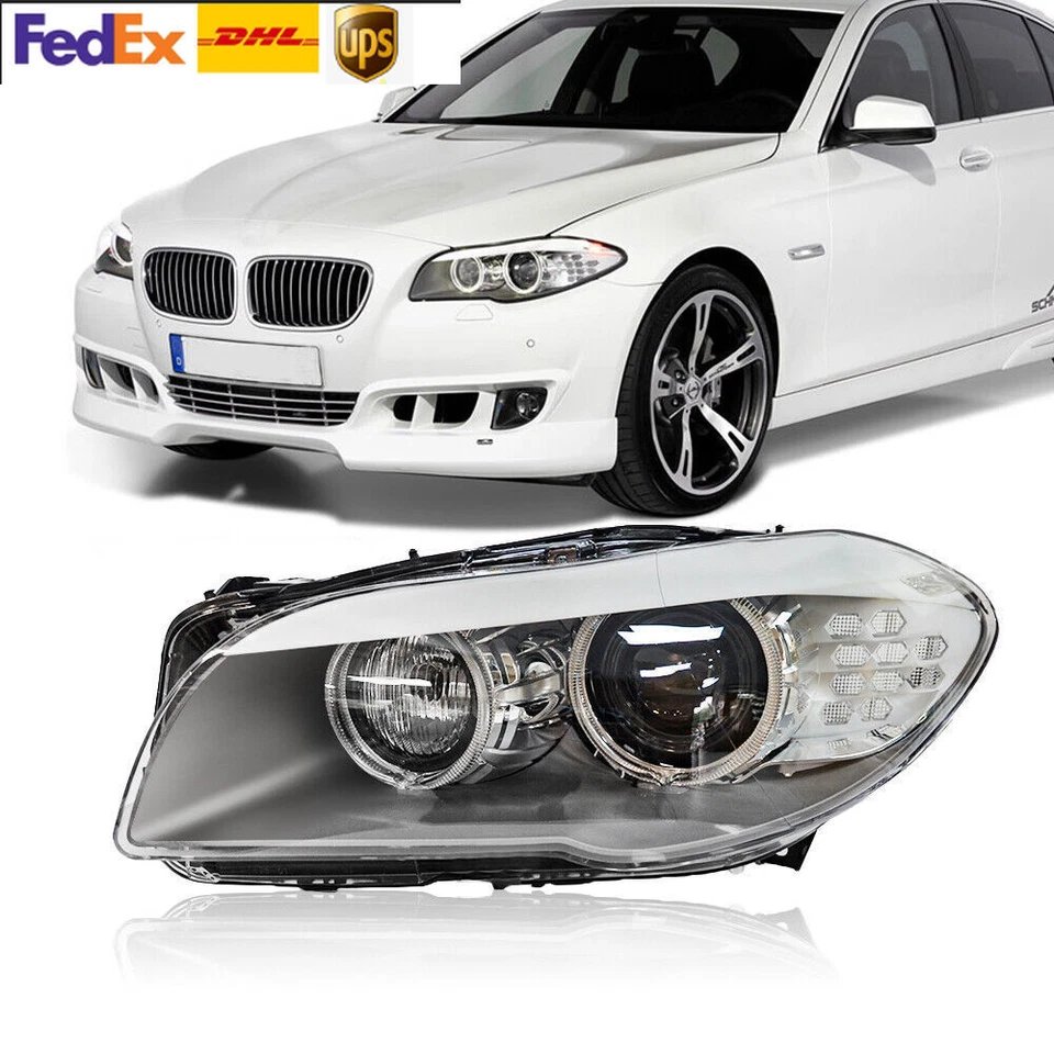 8pin Foco / Faro izquierdo (lado del conductor) Bi-Xenón  para BMW 528i / 535i F10 (Años 2011 a 2013) non-adaptive