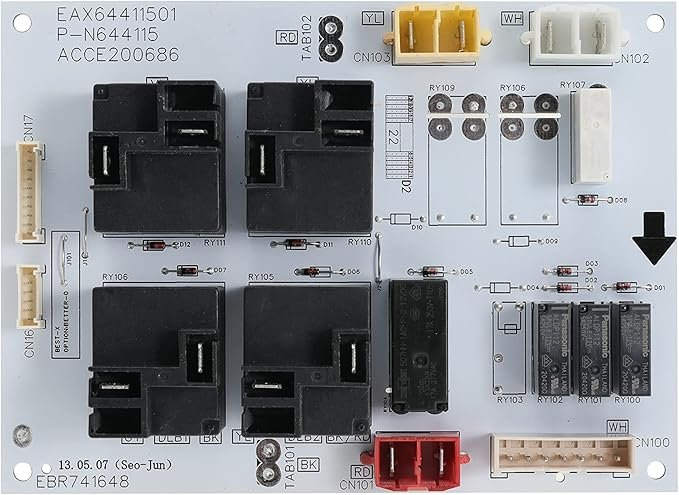 LG Range Oven Relay Control Board Replacement (stove)