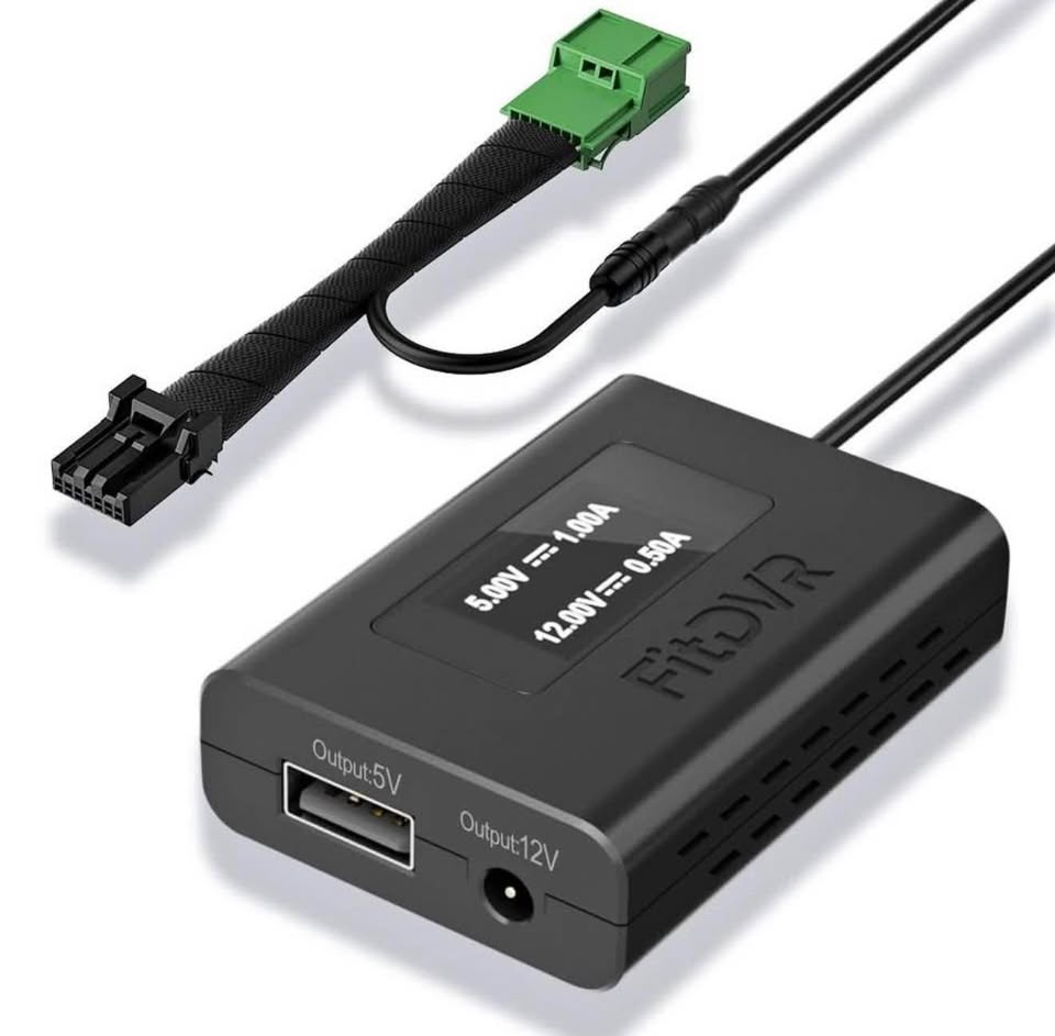 Dash Camera Power Adapter (7-Pin) for Honda and Acura