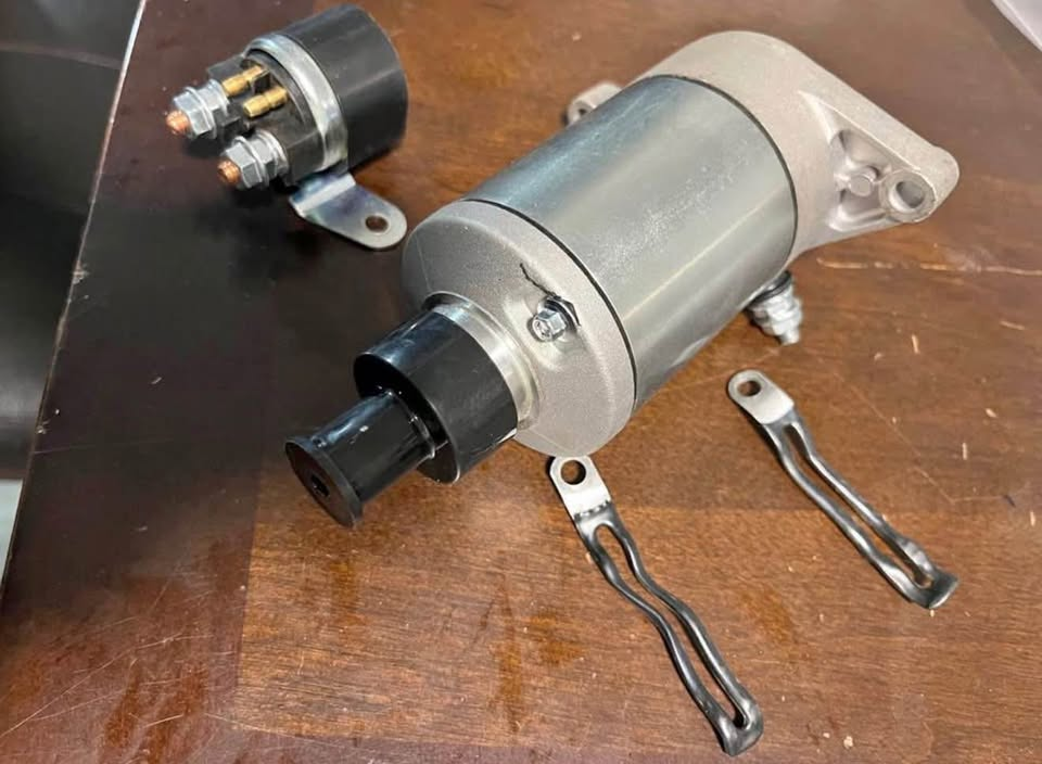 Motor de arranque y relé de solenoide para Suzuki Quadrunner, King Quad y Arctic Cat.