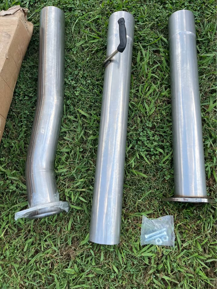3-Piece Stainless Heavy Duty 4" Extension Assembly - 6.6L HD (11-15)