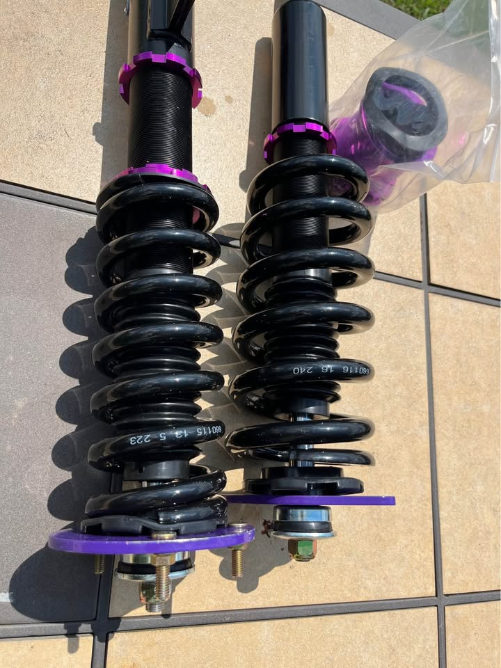 Full set lowering springs struts 2003 to 2007 Accord components 4pc