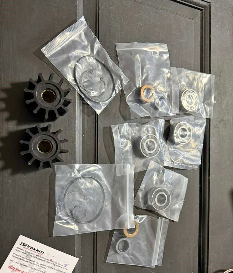 Kit de reparación mayor para bomba de agua cruda marina JSProxam