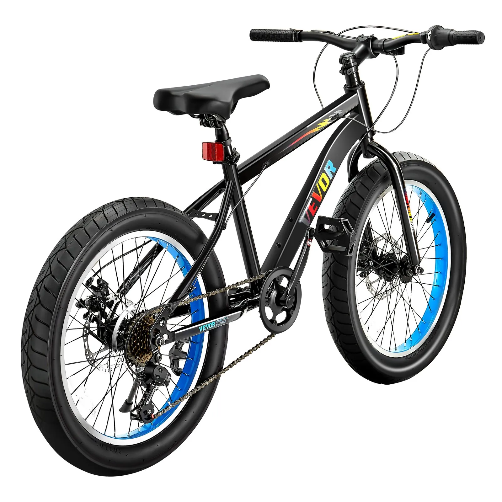 VEVOR 20" Kids Fat Tire Mountain Bike - 7-Speed Shimano (Model VMB721)