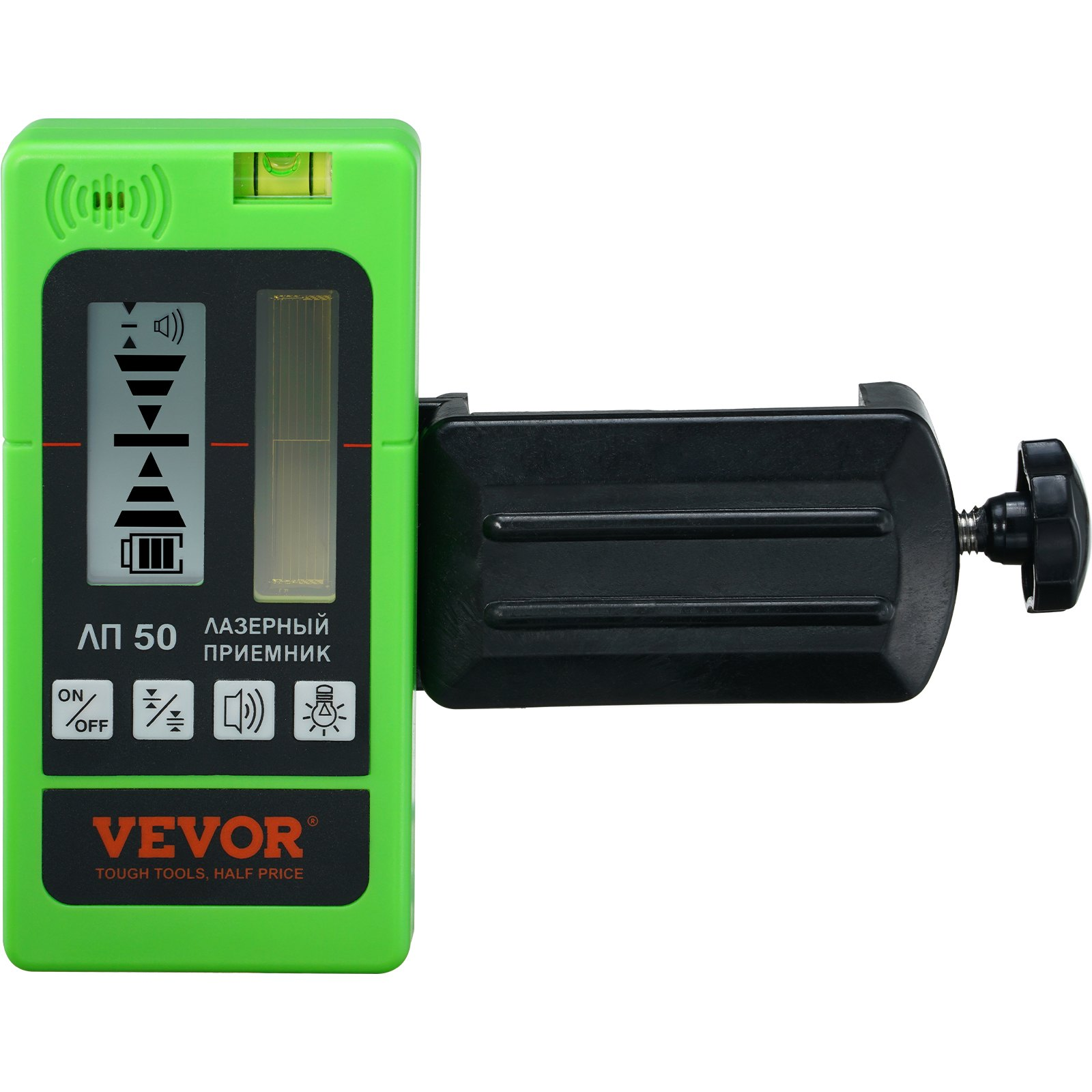 Receptor Láser Digital de 197 pies - Nuevo Detector de Líneas Pulso Verde y Rojo