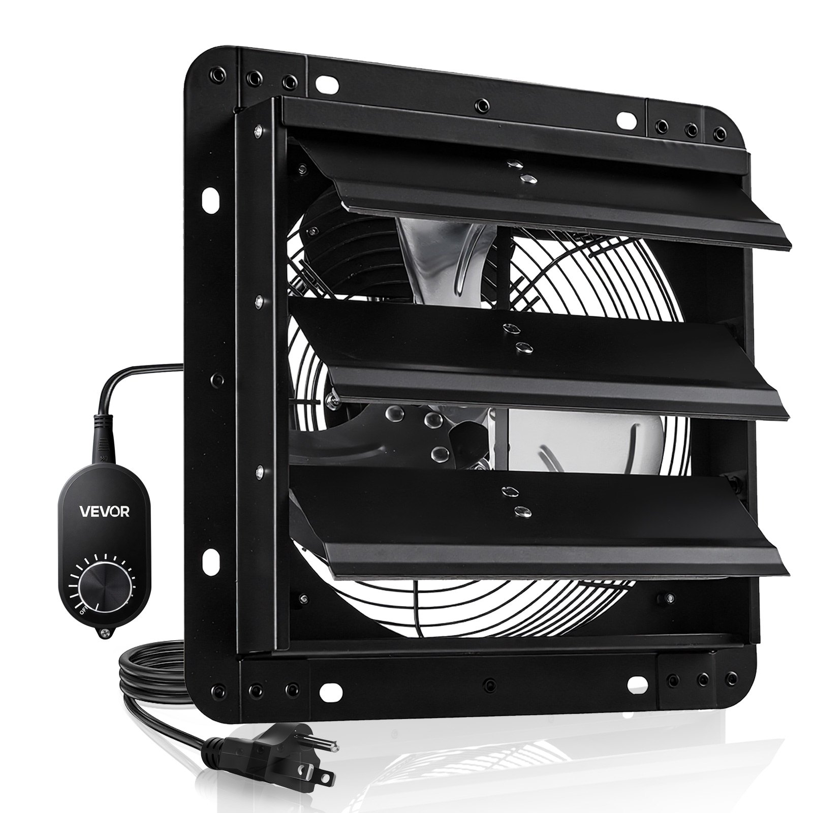 VEVOR 10-inch Shutter Exhaust Fan AMX-FAGAC10