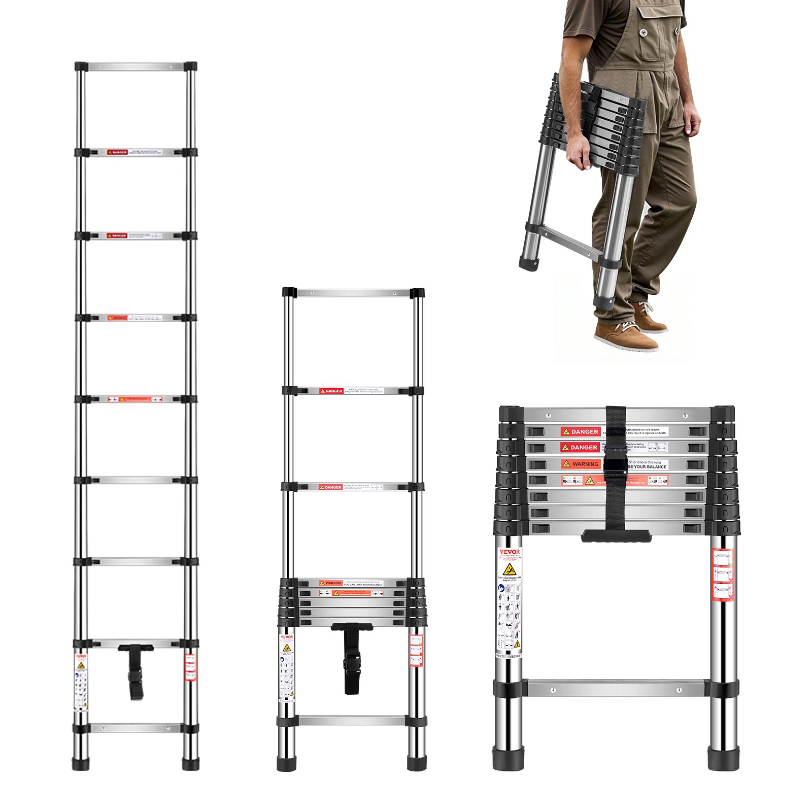8.5 ft Telescopic Ladder