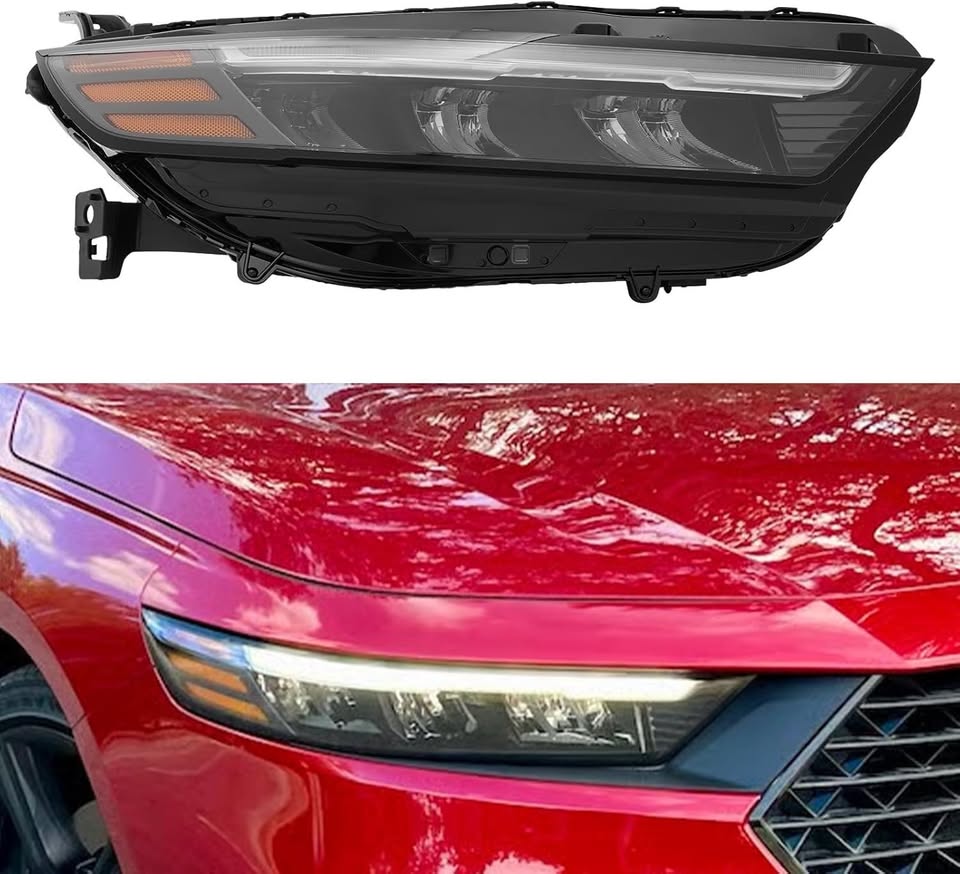 LED Headlight Assembly for 2023-2025 Honda Accord Sedan (11th Gen)